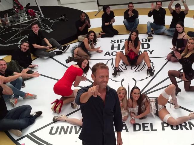 We want you ... Italian porn actor, Rocco Siffredi, has opened a 'Porn University'. Picture: YouTube