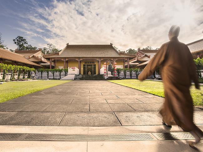 Ven. Chueh-Shan at Fo Guang Shan Chung Tian Temple in Priestdale, Logan. Picture: Logan City Council