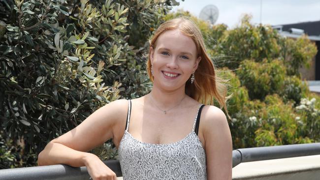 Melanie Kate Laurie from Killarney Heights High School received HSC First in Course for English Standard. Picture: David Swift.