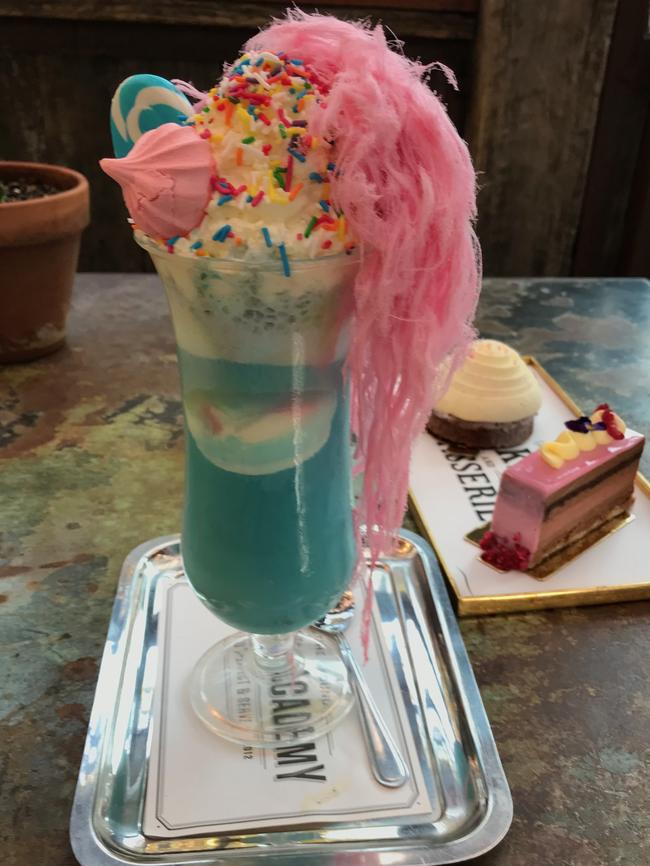 The unicorn soda. Picture: Jenifer Jagielski