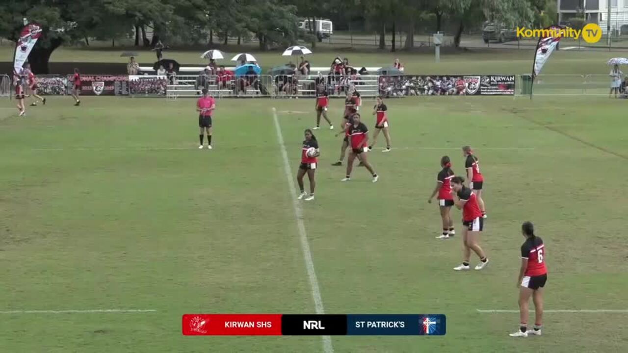 Replay: Kirwan SHS v St Patrick's College - 2025 QLD NRL Schoolgirls Cup Round 1