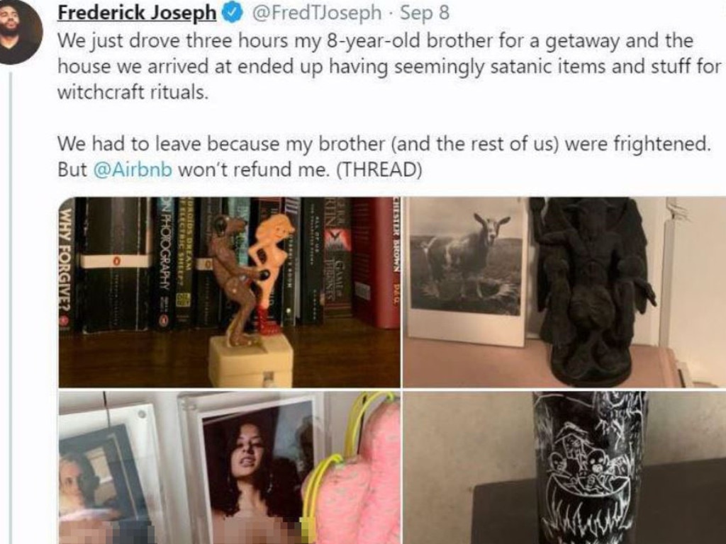 Joseph shared his experience on Twitter.
