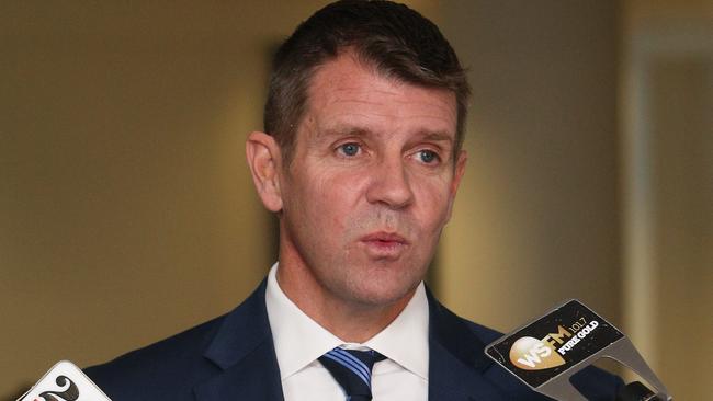 NSW Premier Mike Baird announced the ban last week. Picture: Richard Dobson