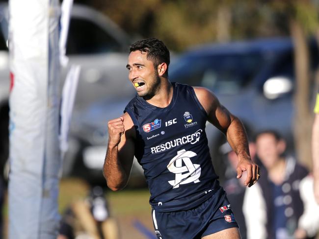 South v Glenelg. Malcolm Karpany. MUST CREDIT: Cory Sutton