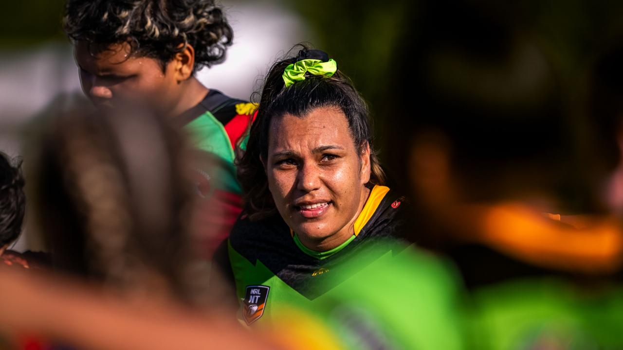 Briannan Ross has captained Palmerston Raiders in the 2023 season. Picture: Patch Clapp / NRL NT