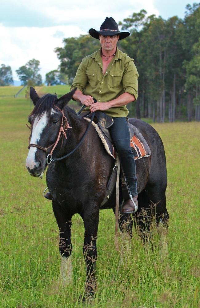 Noll filmed his Southern Sky music video in the Hunter Valley last year when it was still green. Picture: Supplied.