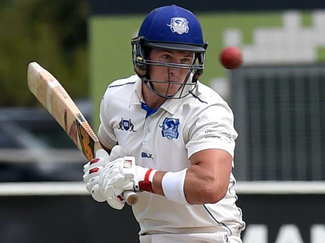 VTCA Grand final: Yarraville Club v Greenvale Kangaroos. Greenvale Kangaroos batsman Jon Kent. Picture: Kylie ELse