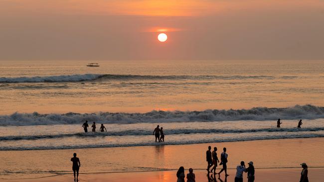 Australians have reportedly drowned in Indonesian beaches, many of which are unpatrolled. Picture: Supplied.