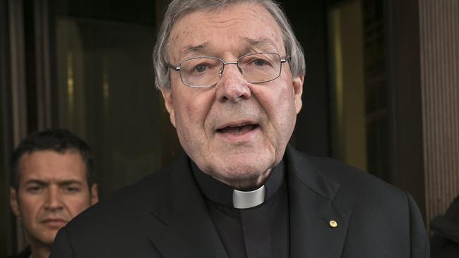 Cardinal George Pell in Rome. Picture: Ella Pellegrini