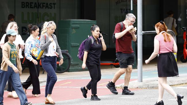 Average weekly office attendance rates in the Brisbane CBD have risen from 78 per cent to 88 per cent because of the 50c transport fares.