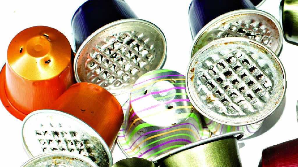 What to do shop with used nespresso capsules