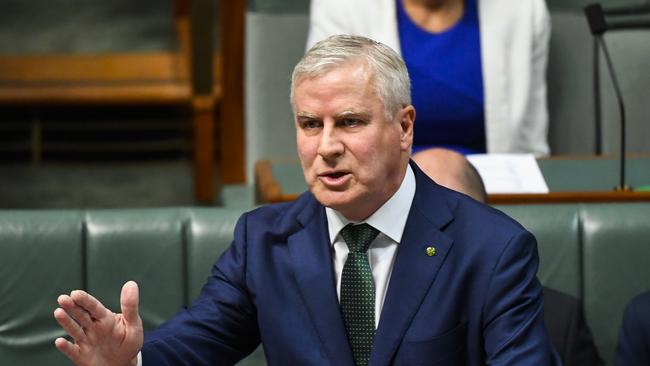 Deputy PM Michael McCormack will be acting PM until Monday. Picture: AAP/Lukas Coch