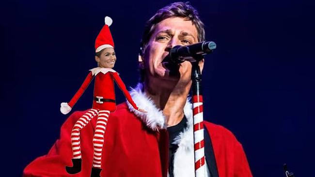 Rob Thomas also wants a slice of that Christmas song streaming action. Picture: Supplied