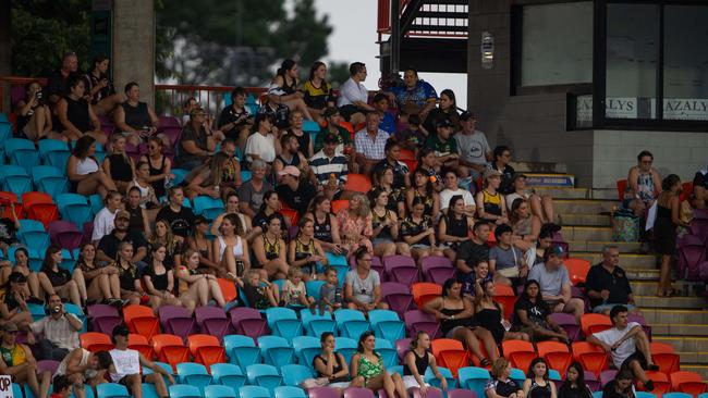 Game night at the NTFL Buffaloes' vs side the Essendon Bombers, TIO Darwin. Picture: Pema Tamang Pakhrin