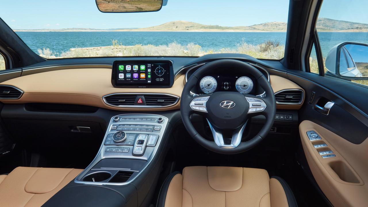 Hyundai has added some extra infotainment tech to some of its Santa Fe models.