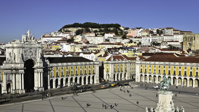 Praca de Comercio, Lisbon's grandest square.