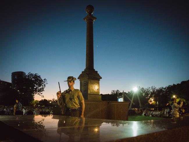 ANZAC DAY commemorations won’t be going ahead in the NT this year while Territorians won’t receive a public holiday either. Pictures Glenn Campbell