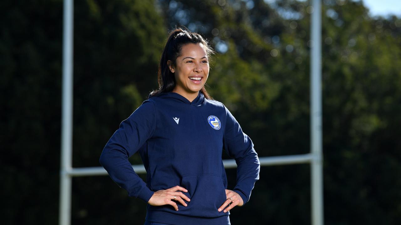 Tiana Penitani has called for a greater dialogue between NRLW players and head office as the women’s game. Picture: NRL Photos.