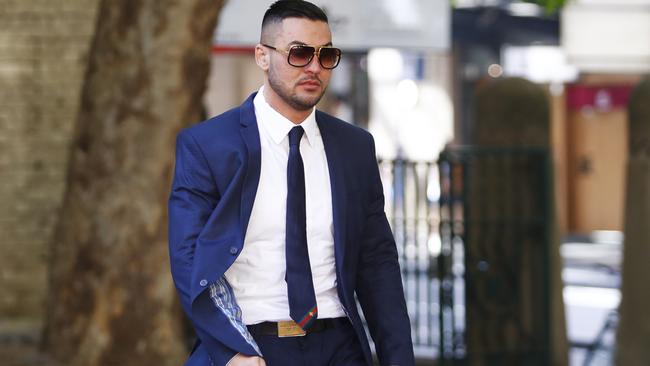 Former Auburn deputy mayor Salim Mehajer arrives to Central Local Court in  November 2017. Picture: AAP