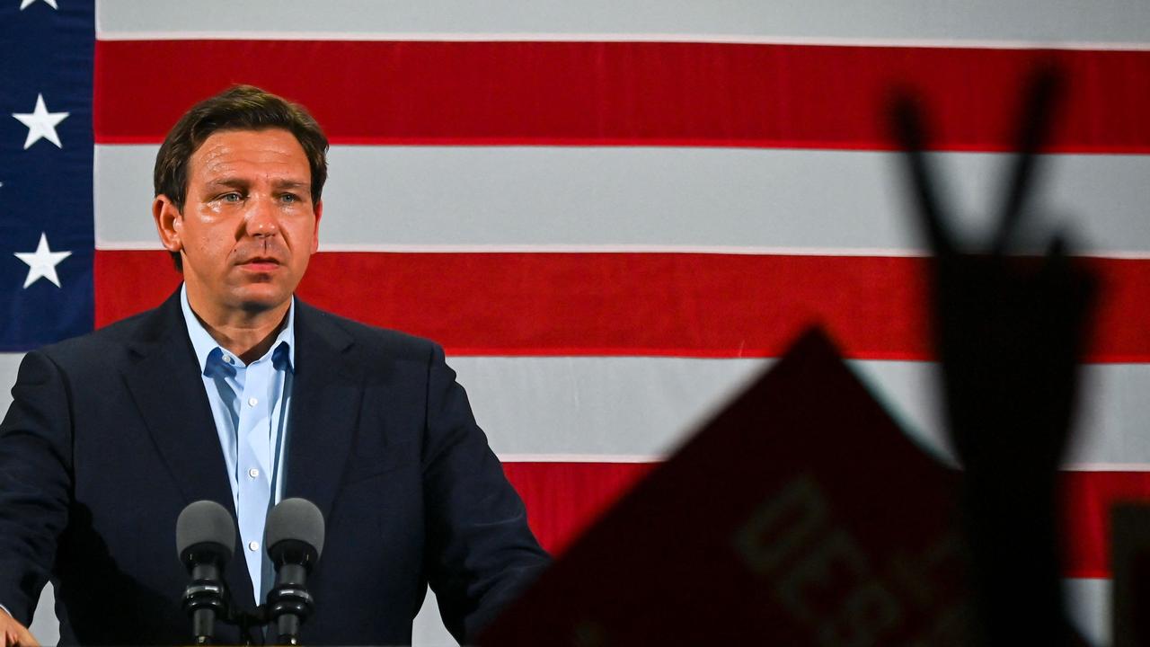 Florida Governor Ron DeSantis could now run for President in 2024. Picture: Eva Marie Uzcategui/AFP