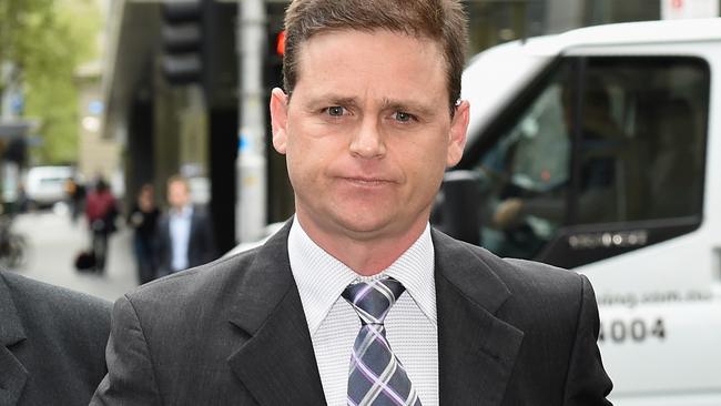 Danny Nikolic at the Melbourne Supreme court. Danny Nikolic to take on chief commissioner Graham Ashton over his decision to ban him from Victorian racetracks. Picture: Nicole Garmston