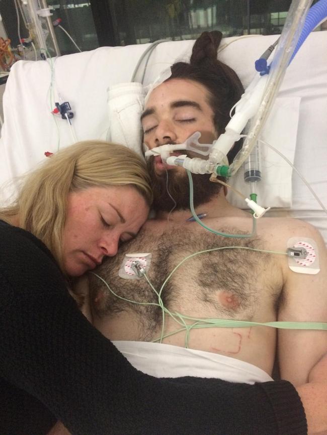 Jaiden Walker after his fatal attack.