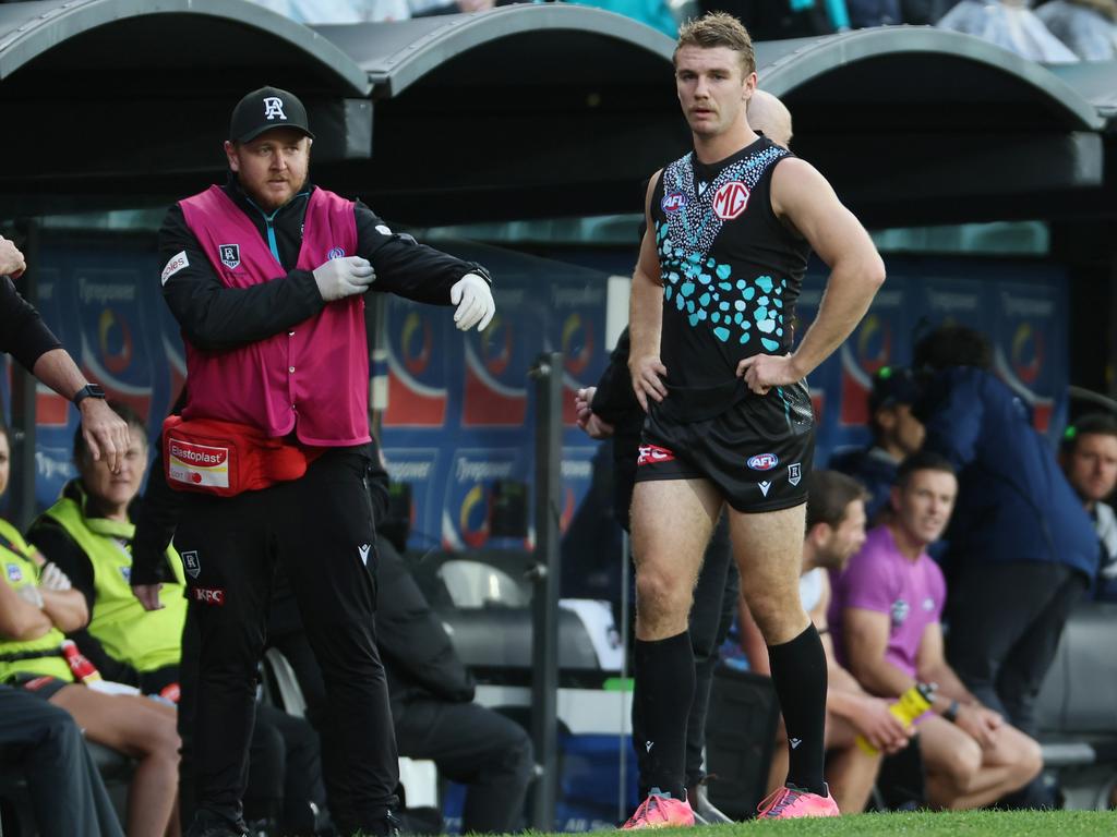 Jason Horne-Francis will miss another week. Picture: Getty Images