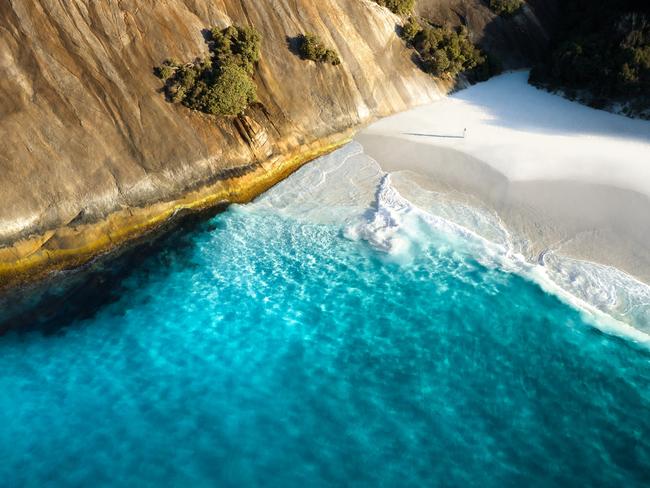 Misery Beach in Western Australia has been named number 1 in the Best Australian Beaches 2022. Pic Merr Watson.