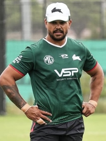 Latrell Mitchell looking lean and mean ahead of the 2025 season.