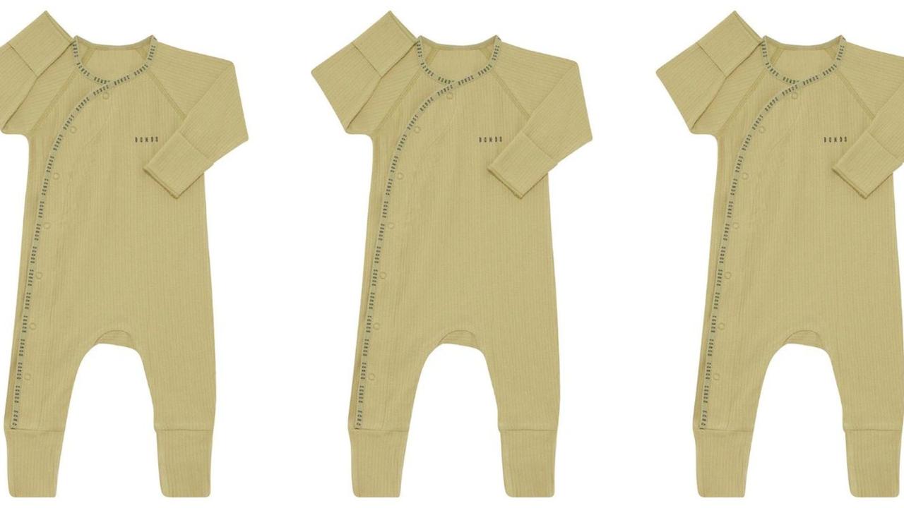 You can choose from 40 different colours and designs of Wonderuit and Romper. Picture: Bonds