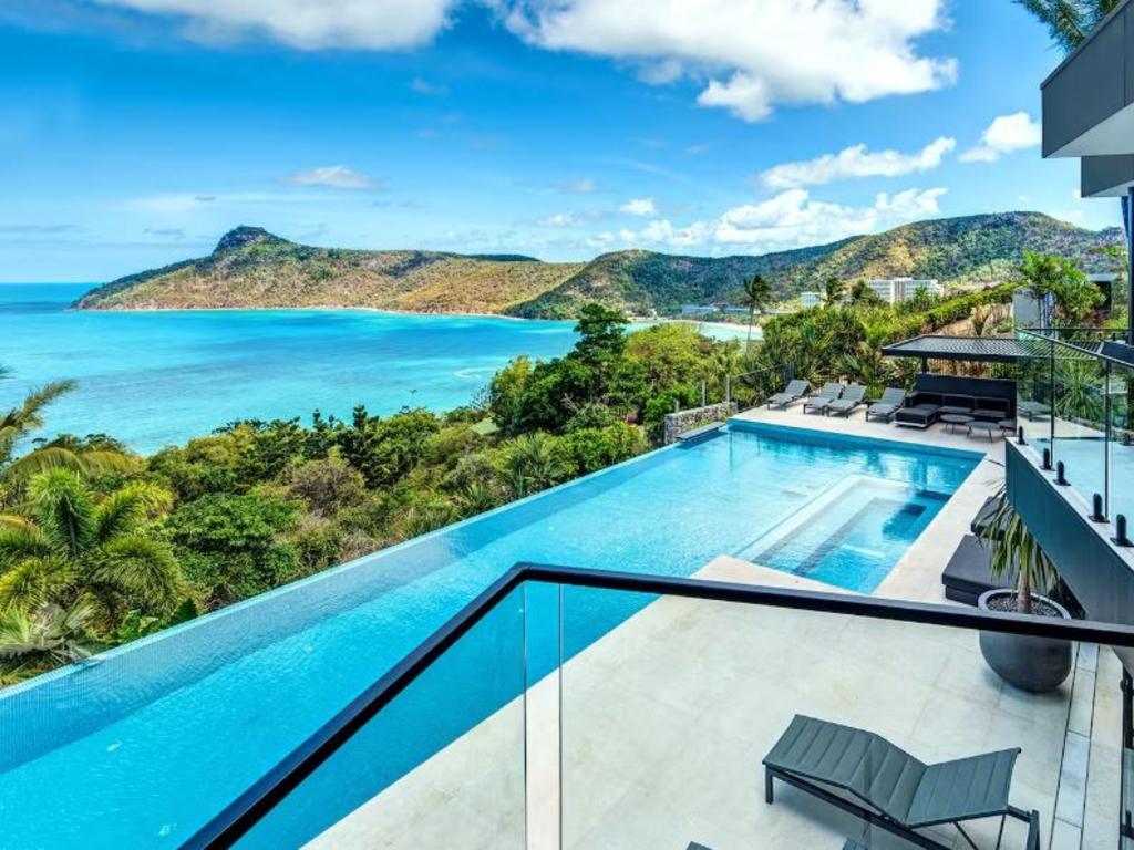 The Glasshouse on Hamilton Island is one of Queensland's most luxurious Airbnb stays. Photos from Airbnb listing.