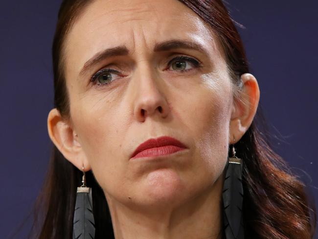 SYDNEY, AUSTRALIA - JULY 08: NZ Prime Minister Jacinda Ardern speaks during a joint press conference with Australian Prime Minister Anthony Albanese on July 08, 2022 in Sydney, Australia. It is the first Australia-New Zealand leaders' meeting to be held since before the coronavirus pandemic. (Photo by Lisa Maree Williams/Getty Images)