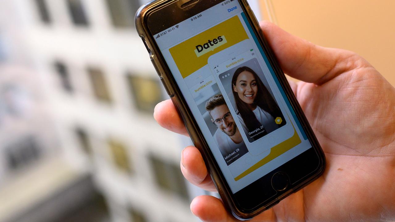 US dating app Bumble, where women make the first move, won Wall Street's heart as it went public Friday, with markets valuing the company at $US13 billion. Picture: Eric Baradat / AFP