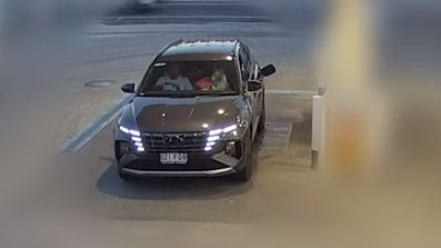 It appears Bowie was in the front seat of the vehicle as it drove into a Yamba service station in NSW on Thursday. Picture: Queensland Police