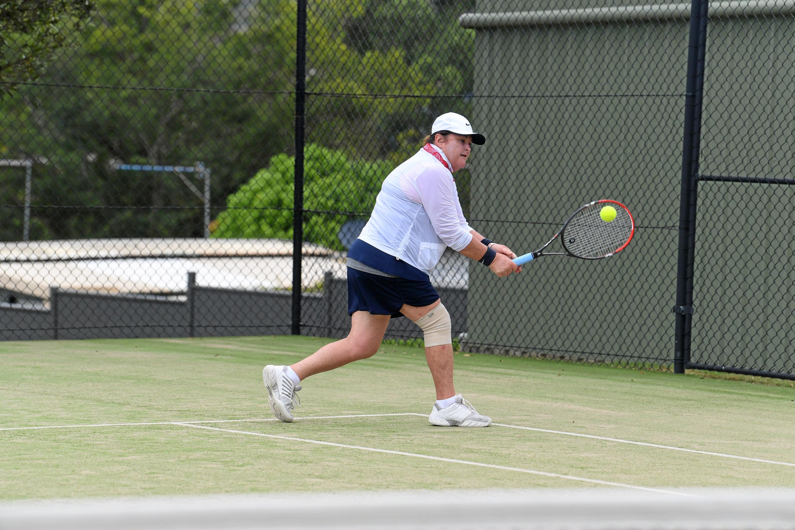 Gympie Tennis tournament - Maryann Sciffer. Picture: Troy Jegers