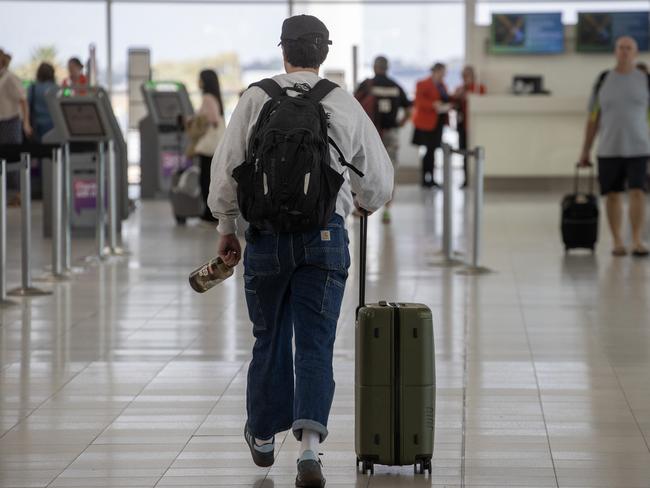 ADELAIDE, AUSTRALIA - NewsWire Photos 1,April, 2024: Busiest day of the year at Adelaide airport.  Picture: NCA NewsWire / Kelly Barnes