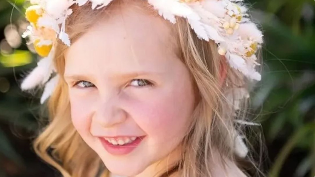 A photo of the five-year-old girl from Cambooya killed in a crash in Vale View, south of Toowoomba, on May 10. Her name has been withheld at the request of family.