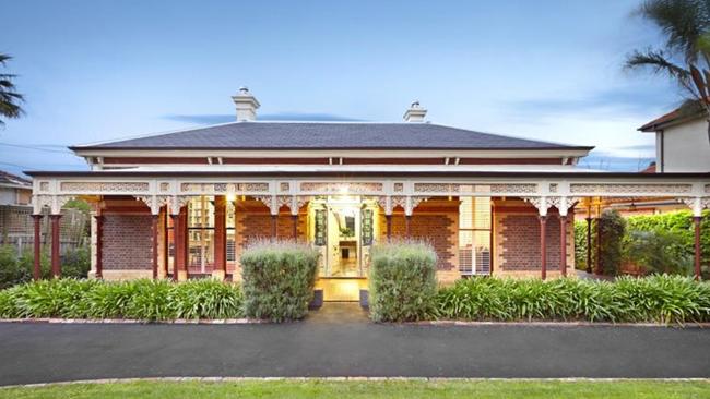 BEFORE: Comedian Joe Avati’s Hawthorn home, which is set for a major renovation.
