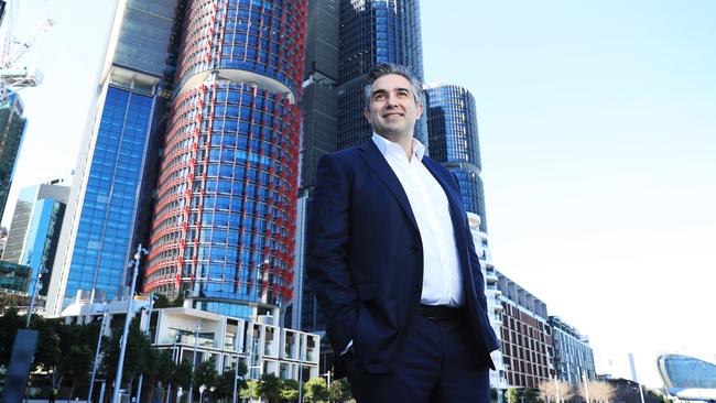 Lendlease CEO Tony Lombardo is under pressure to rebuild management credibility. Picture: John Feder