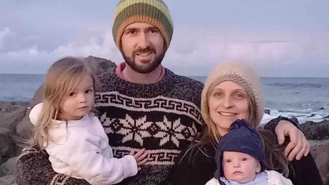 The Smith family in the Tweed's Wardrop Valley has been left devastated after a fire destroyed their home. Picture: GoFundMe/Supplied.