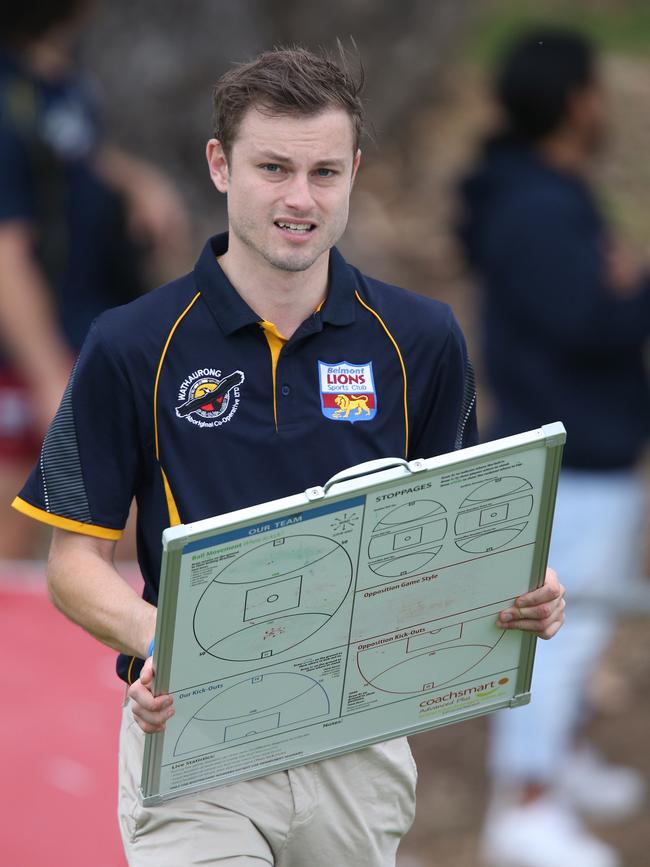 Football GDFL: Belmont Lions v Bell Post Hill Belmont Lions coach (?) Picture: Mark Wilson