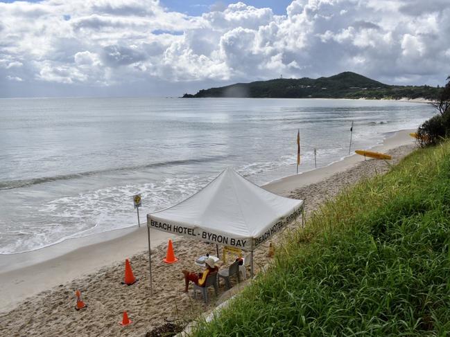 Main Beach at Byron Bay on Tuesday, March 30, 2021.