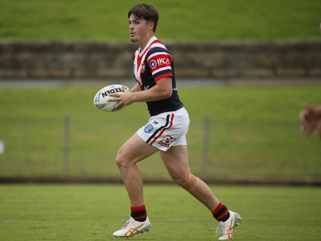 Lachlan Metcalfe had a fine day with the boot. Picture: Warren Gannon Photography.