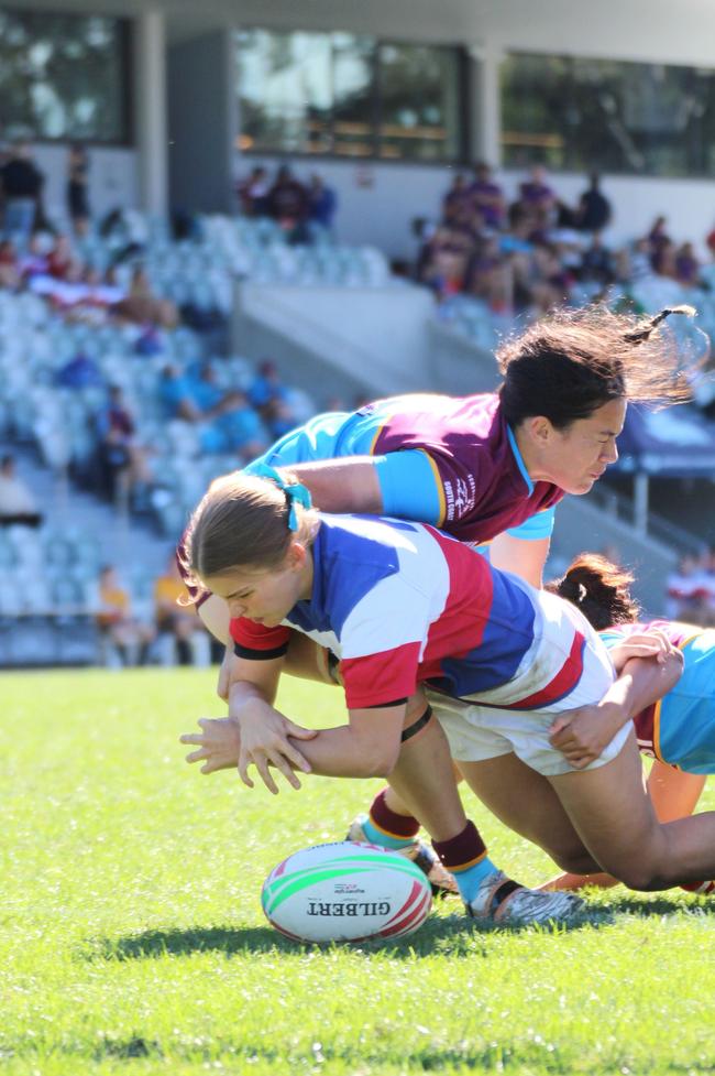 QRSS Girls 7s State Championships action at Ballymore Stadium on Sunday June 2, 2024.