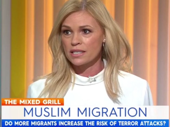 Sonia Kruger wants Australia to close its borders to Muslims. Picture: Today