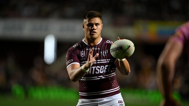 Schuster has struggled to crack the Manly team. NRL PHOTOS