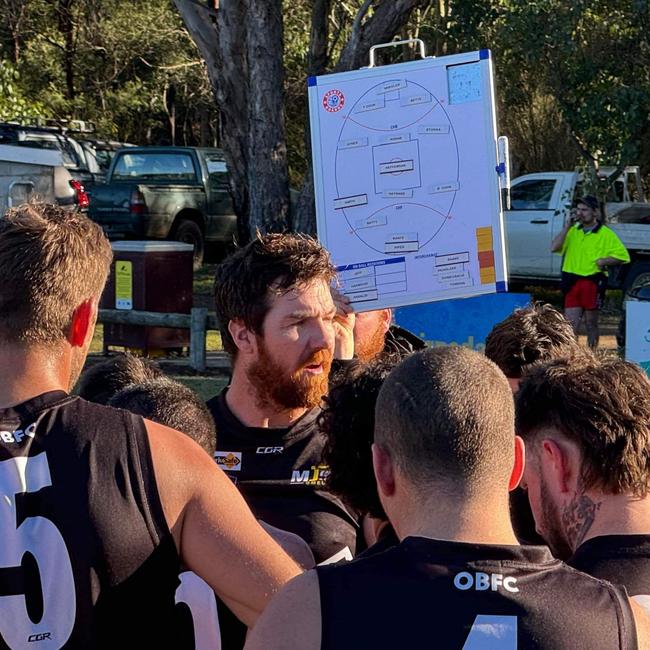 Omeo-Benambra coach Josh Piper is in his first season as coach. Picture: Supplied