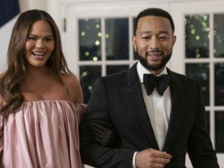 Chrissy Teigen and John Legend have welcomed their fourth child. Image: Getty.