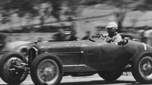 Jack Saywell, a key suspect in the brutal attack of his parents in 1932 with a claw hammer, later became a famous racing car driver.