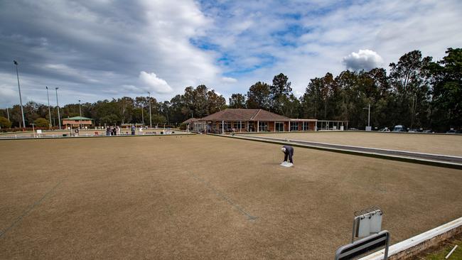 North Manly Bowling Club is part of District Park. Picture: AAP Image/Julian Andrews